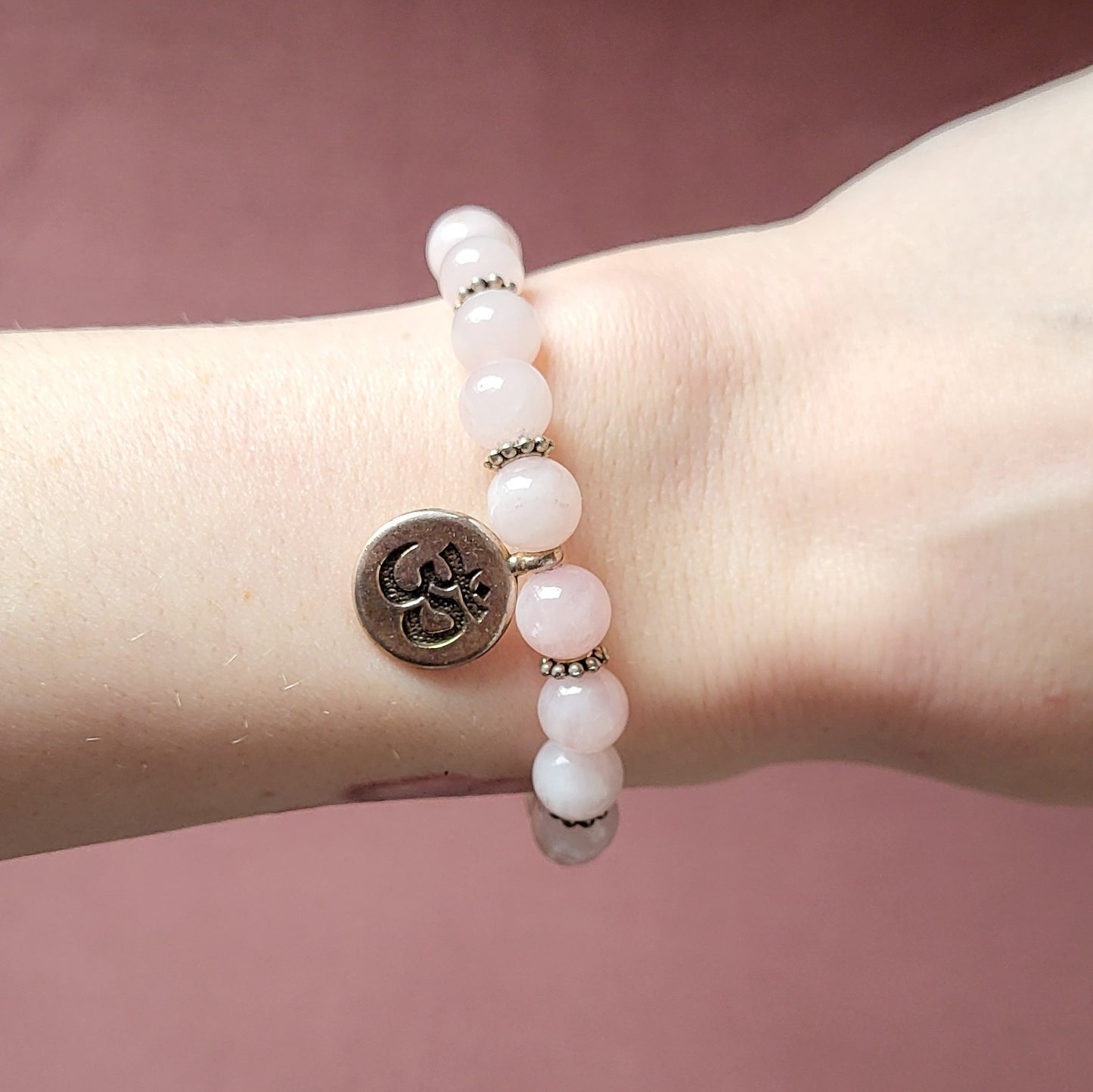 Rosenkvart armbånd