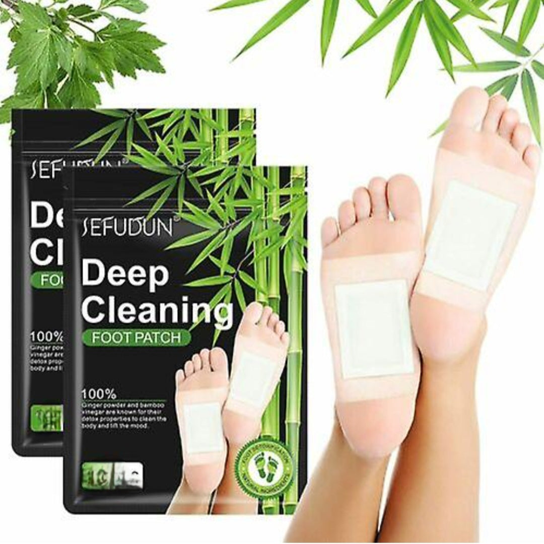 Dybderenesende Detox Fodplaster 2 stk.