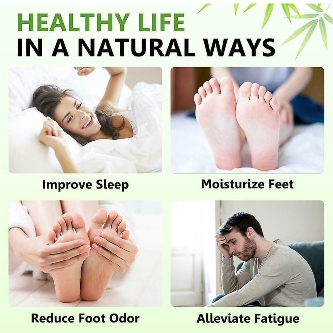 Dybderenesende Detox Fodplaster 2 stk.