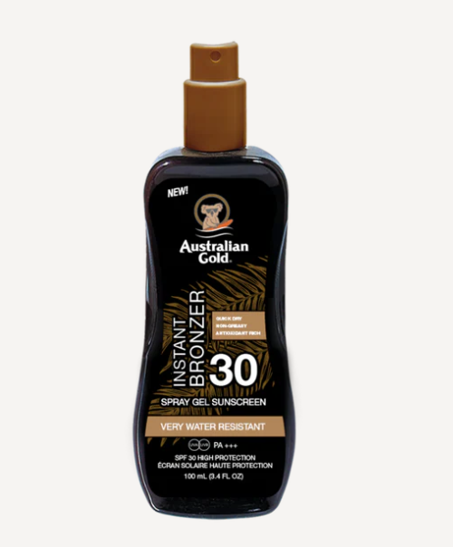 Solcreme Spray Gel m/Bronzer SPF 30 (100 ml)