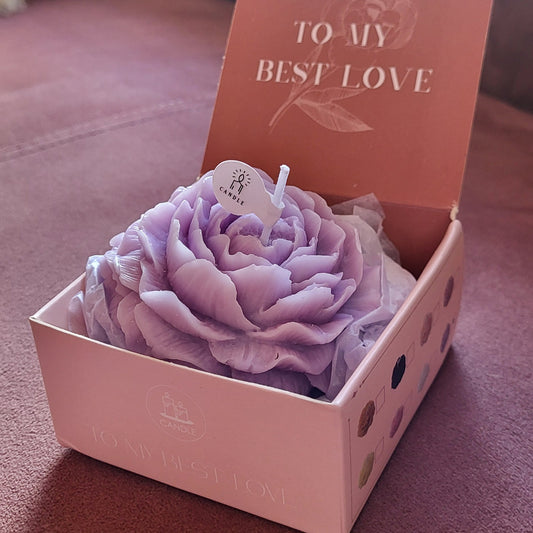 Blomsterformet lys