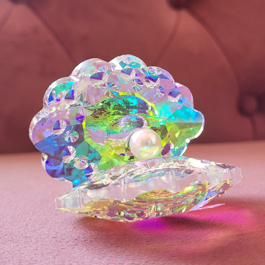 Krystal med perle