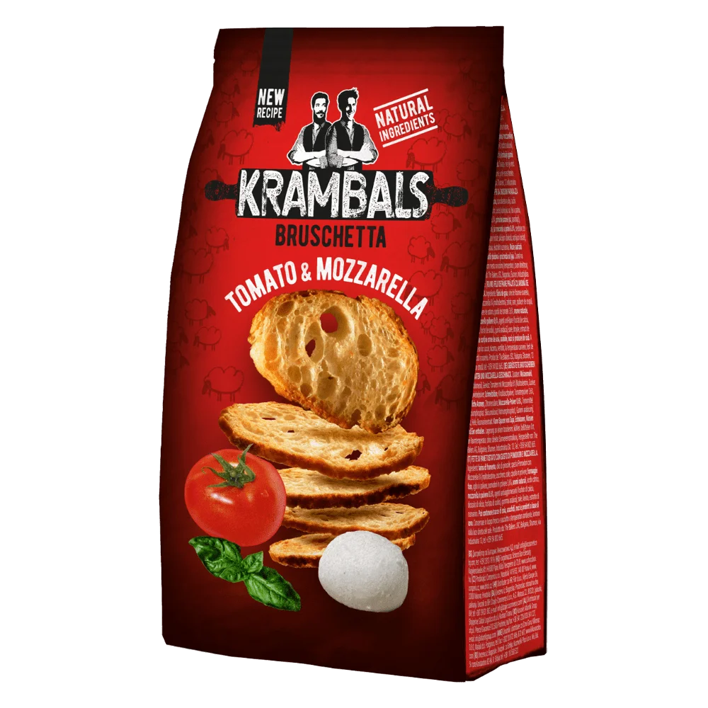 KRAMBALS BRUSCHETTA - TOMATO & MOZZARELLA