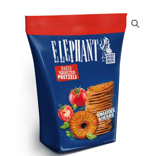 Elephant Pretsels - Tomat & urter