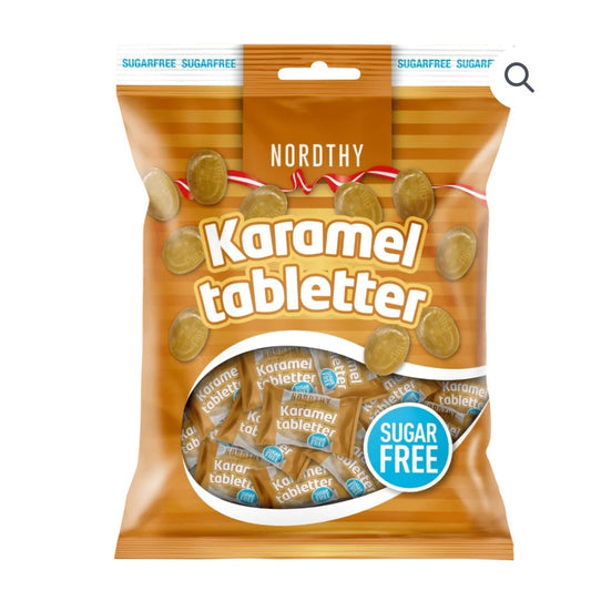 NORDTHY SUKKERFRIE KARAMELTABLETTER