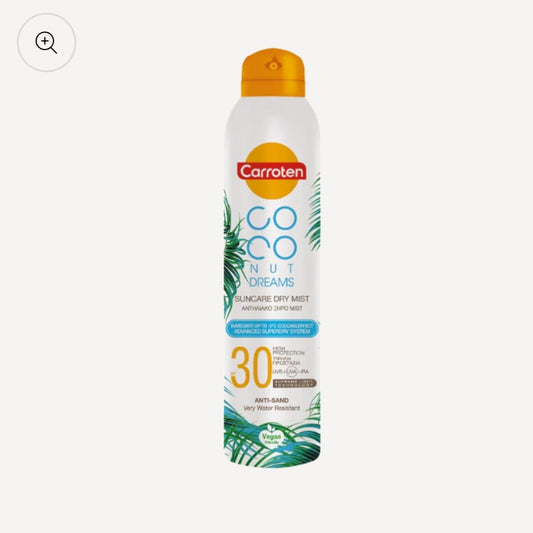 Carroten Dry Mist SPF 30 Coconut Dreams
