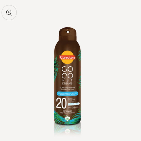 Carroten Dry Oil SPF 20 Coconut Dreams