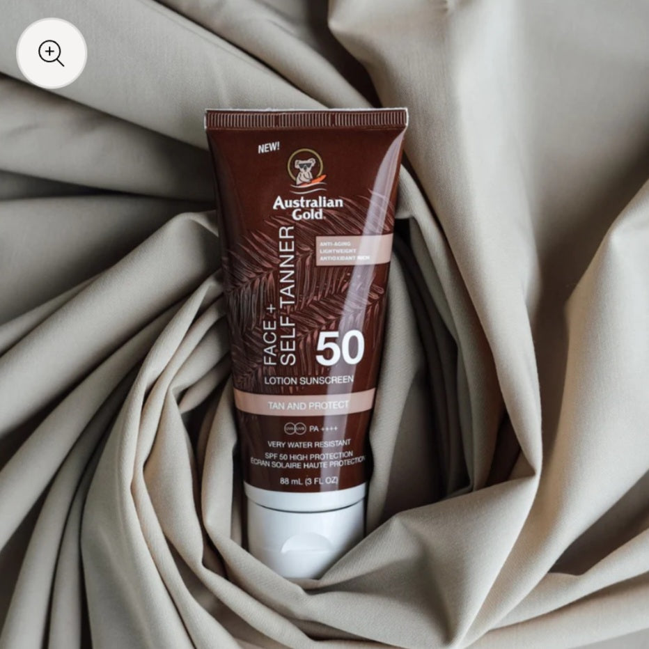 Face Lotion m/Bronzer SPF 50