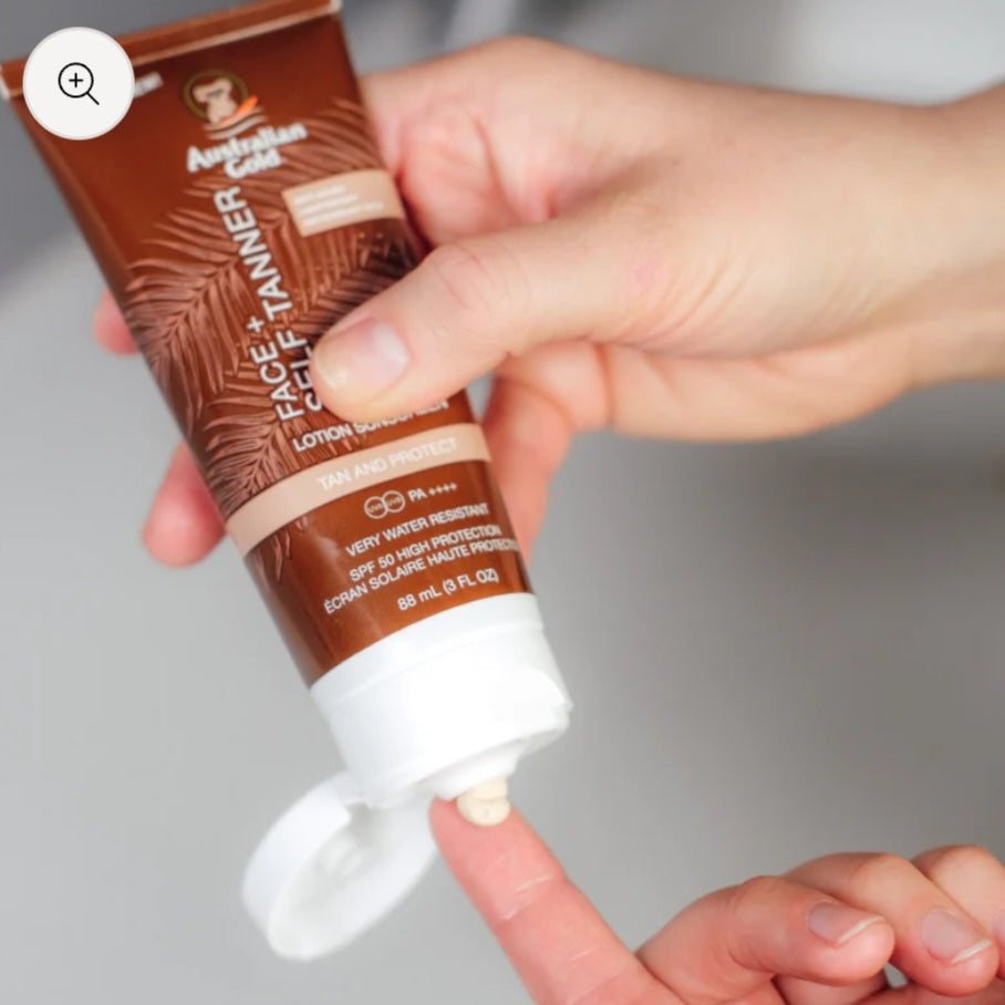 Face Lotion m/Bronzer SPF 50