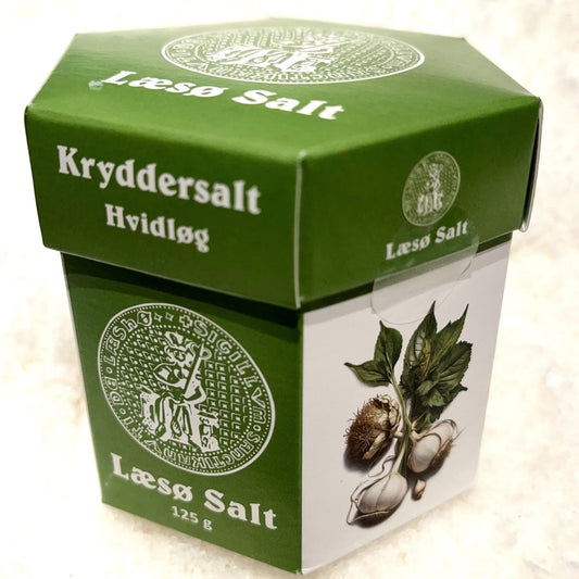 Læsø kryddersalt Hvidløg 125g