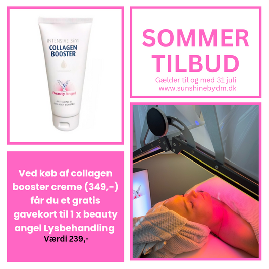 Collagen booster creme (+gratis lysbehandling)