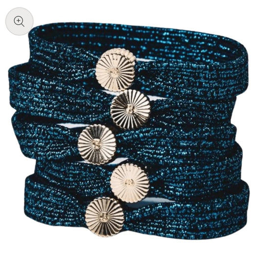 The Belvu - Hair shimmer Bob - #2 midhight blue