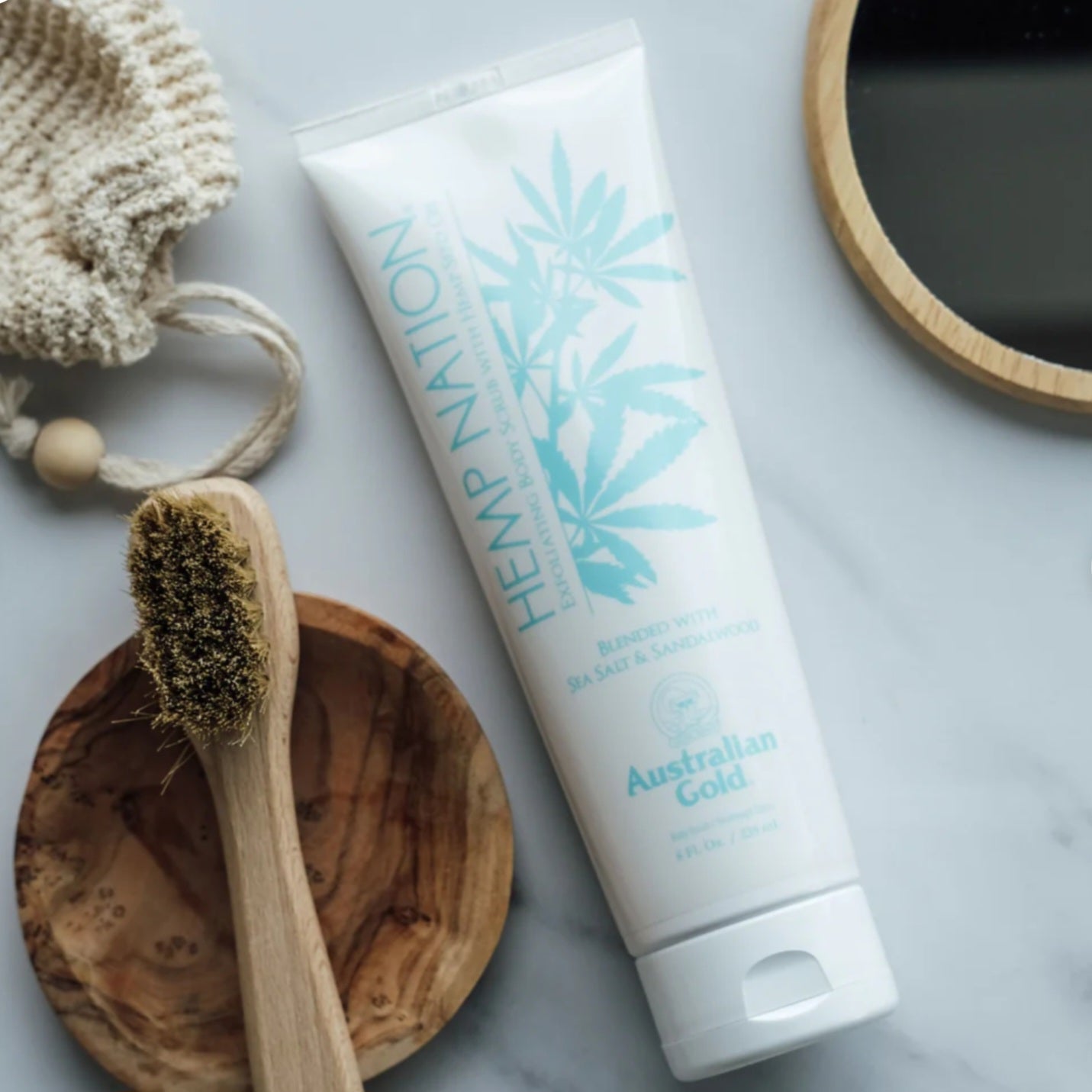 Sea Salt & Sandalwood Body Scrub - 235 ml